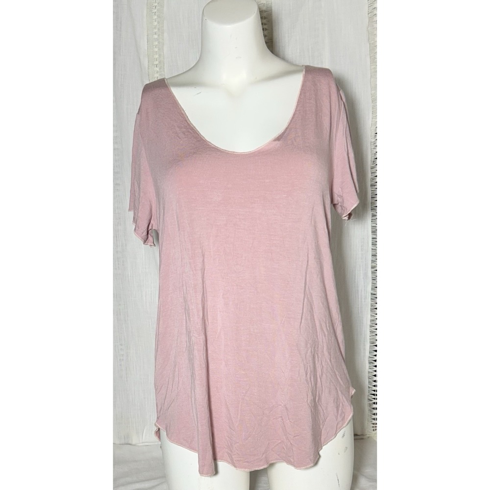 Philosophy Republic Clothing Women's Pink Short Sleeve Top – Size M New With Tag